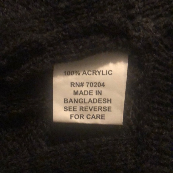 Gray Ruffle Sweater - Picture 5 of 6